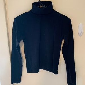 Long sleeve mesh top